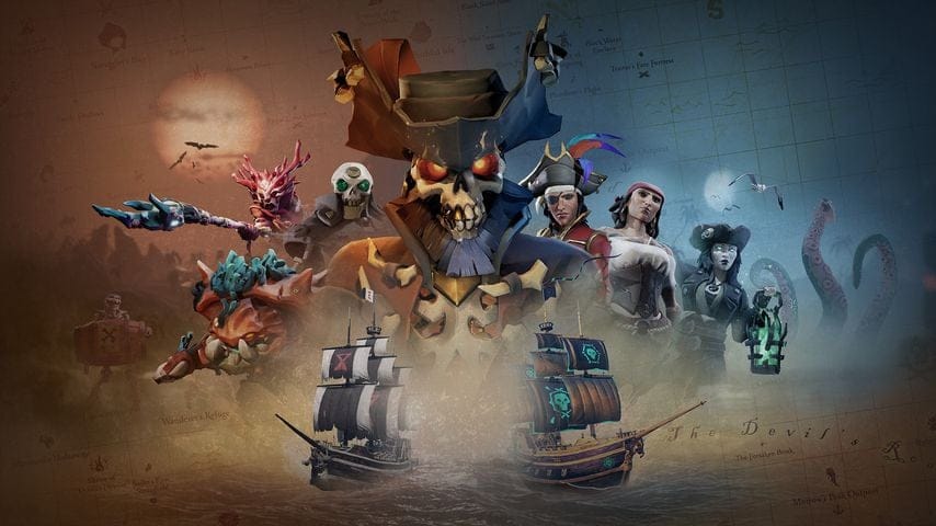 Sea of Thieves : la saison 16 ramène les Faucheurs et des compagnons squelettes