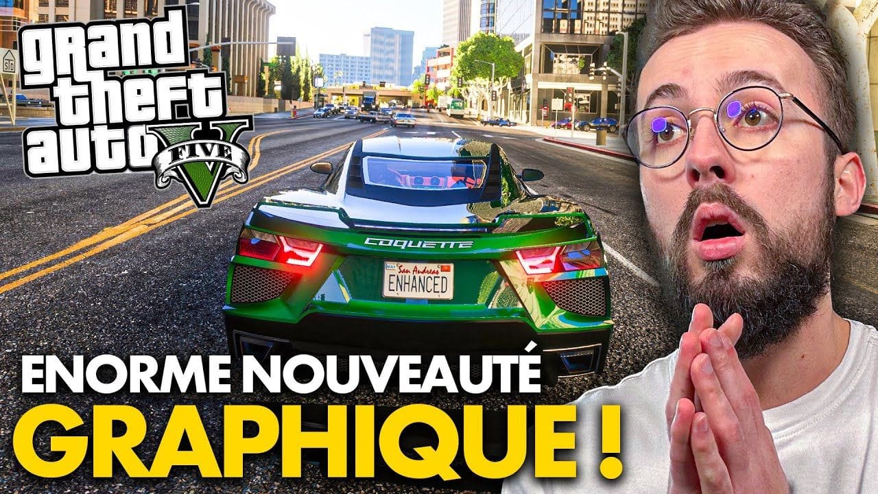 GTA 5 vient de subir une BELLE AMÉLIORATION GRAPHIQUE 😳 Le MOD NATURAL VISION sur PC s'améliore