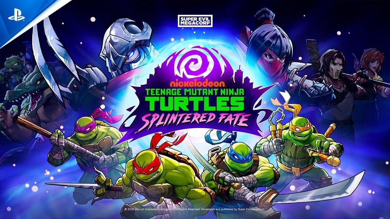 Teenage Mutant Ninja Turtles: Splintered Fate - Gift & Launch Trailer | PS5 & PS4 Games