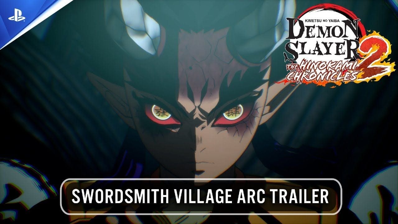 Demon Slayer -Kimetsu no Yaiba- The Hinokami Chronicles 2 - Trailer village des forgerons | PS4, PS5