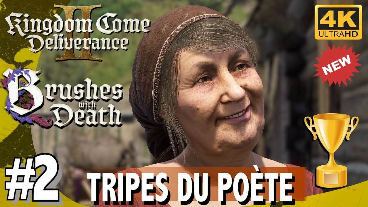 KINGDOM COME DELIVERANCE 2 - SOURCE D'INSPIRATION - TRIPES DU POÈTE - NATURES MORTES DLC #2 4K Ultra