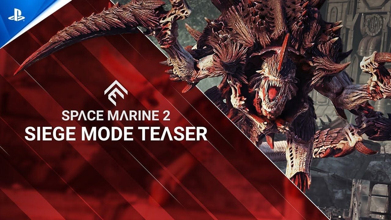 Warhammer 40,000: Space Marine 2 - Siege Mode Teaser | PS5 Games