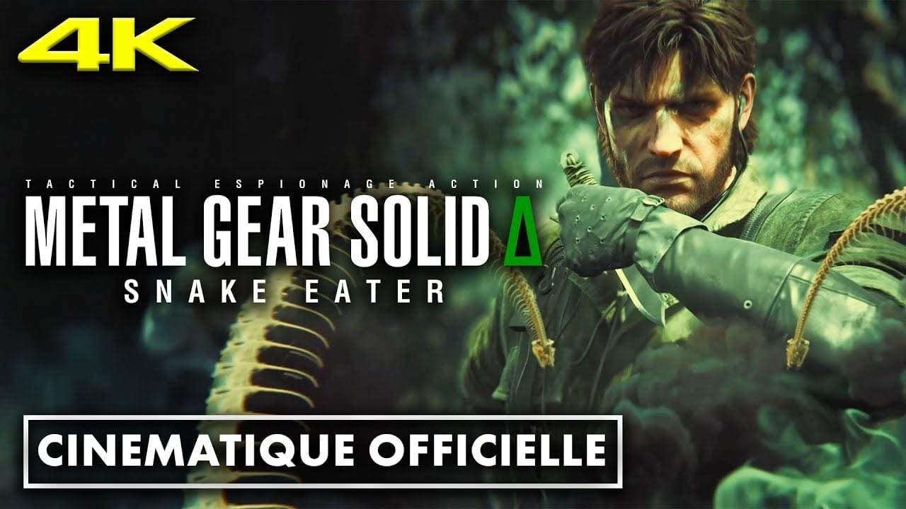 Metal Gear Solid Δ Snake Eater : Voici l'INTRODUCTION DU JEU  ! 💥 Officiel