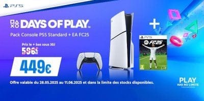 BON PLAN PS5 : des packs à petit prix, c'est le moment de craquer !