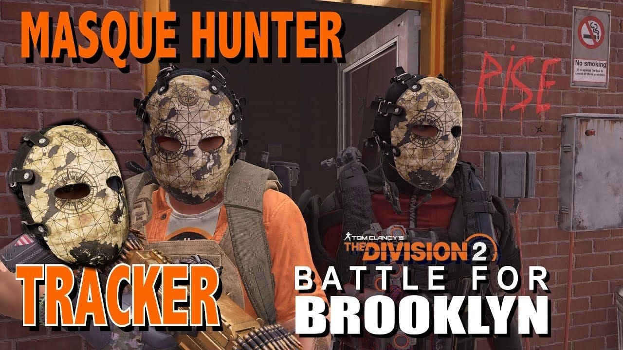 THE DIVISION 2 BATTLE FOR BROOKLYN HUNTER / MASQUE TRACKER CHASSEUR