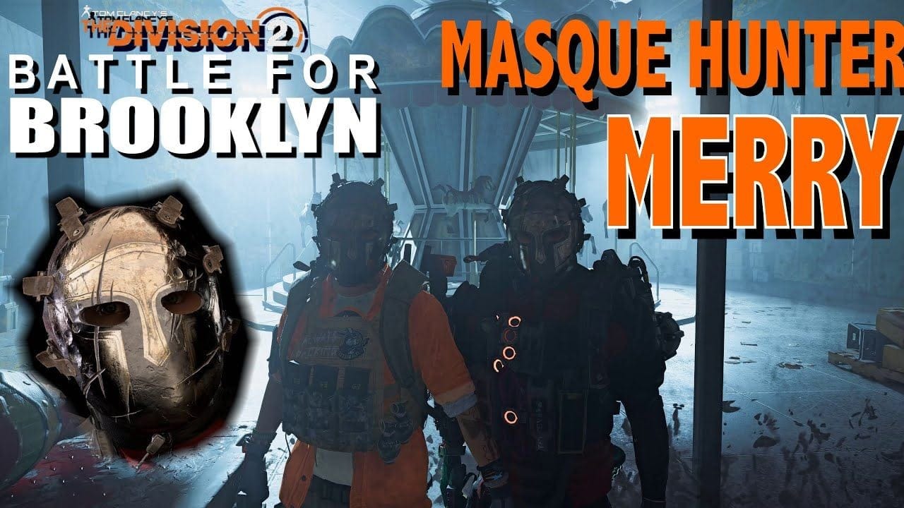 THE DIVISION 2 BATTLE FOR BROOKLYN HUNTER / MASQUE MERRY CHASSEUR