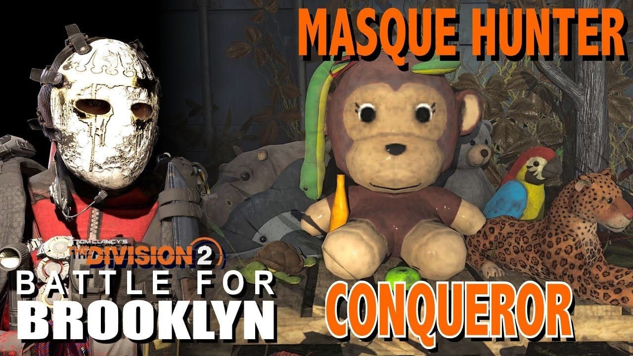 THE DIVISION 2 BATTLE FOR BROOKLYN HUNTER / MASQUE CONQUEROR CHASSEUR