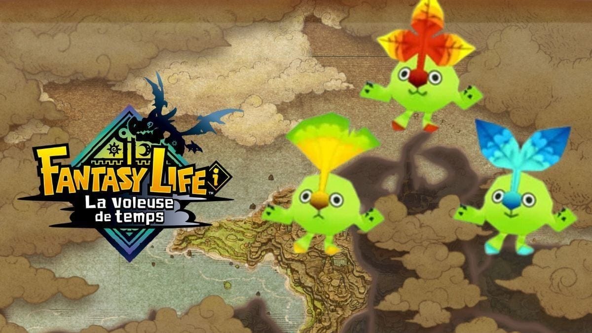 Feuils Fantasy Life i La Voleuse de Temps : Où trouver toutes les feuilles du monde ouvert ?