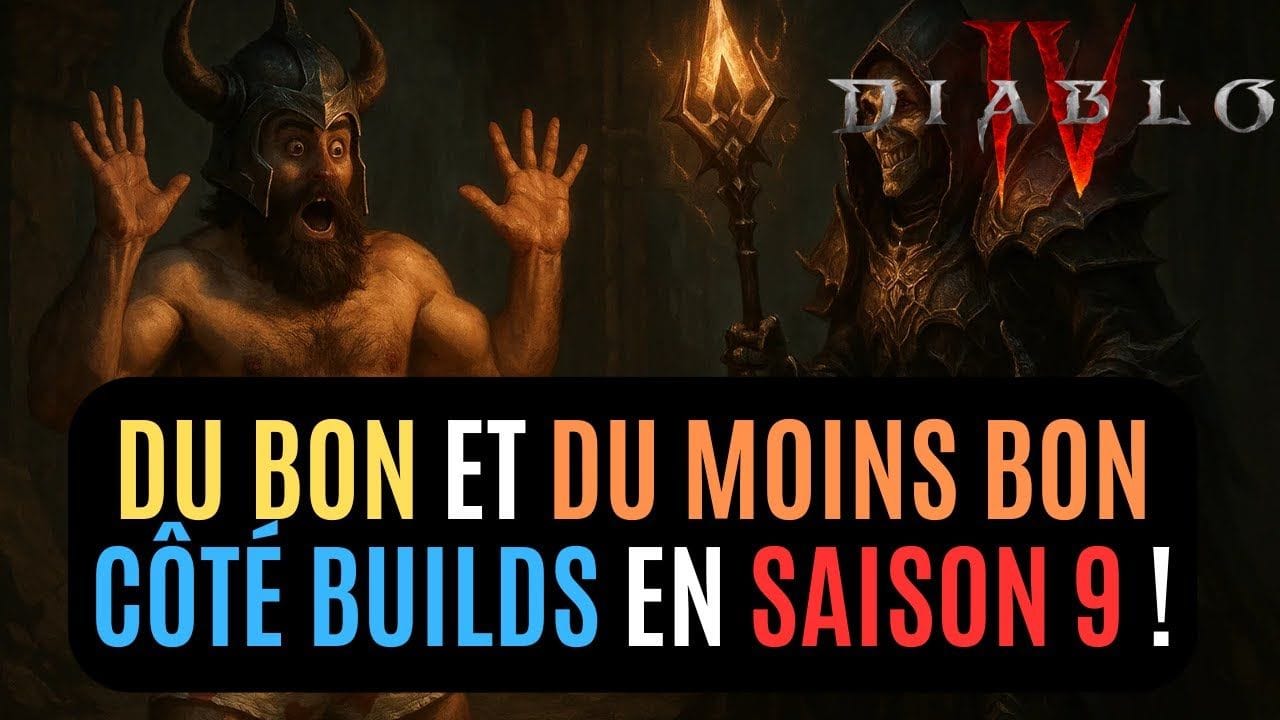 Ceci N'est Pas Une Tier List Mais On Parle Méta Et Builds En Saison 9 Via Le PTR Diablo 4 !