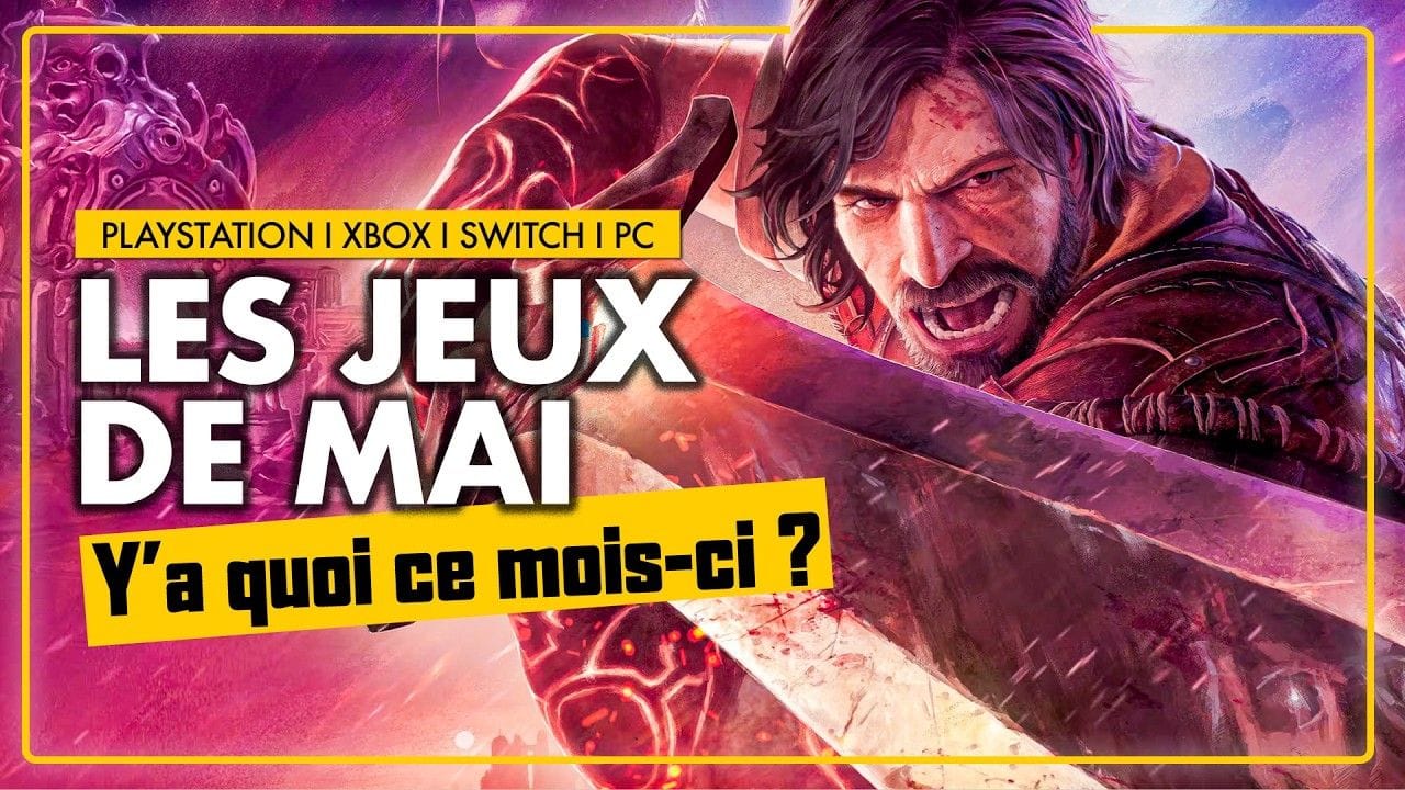 TOP 10 des sorties jeux vidéo en MAI 2025 ! 🎮