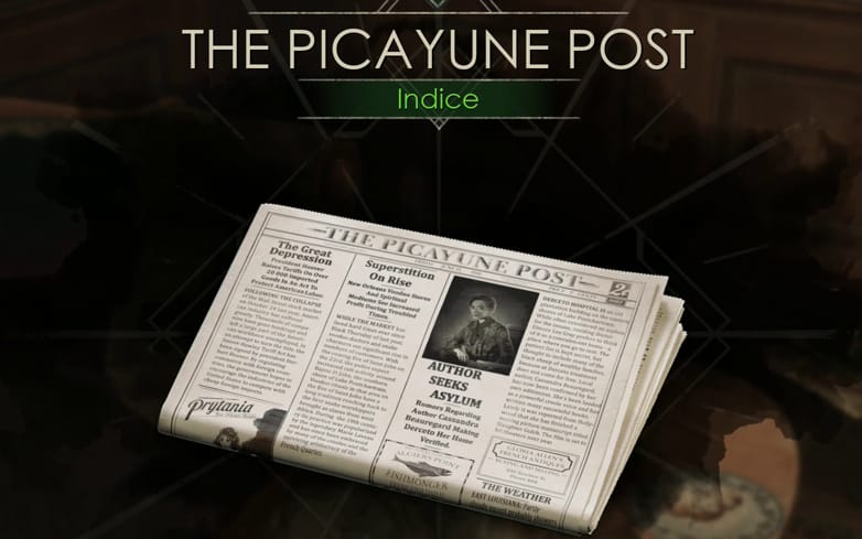 Les indices du Chapitre 1