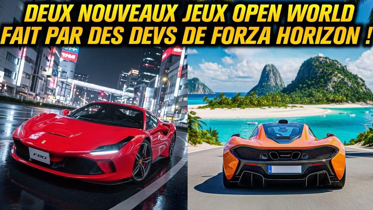 Ces DEUX NOUVEAUX JEUX de VOITURE OPEN WORLD vont CONCURRENCER FORZA HORIZON !