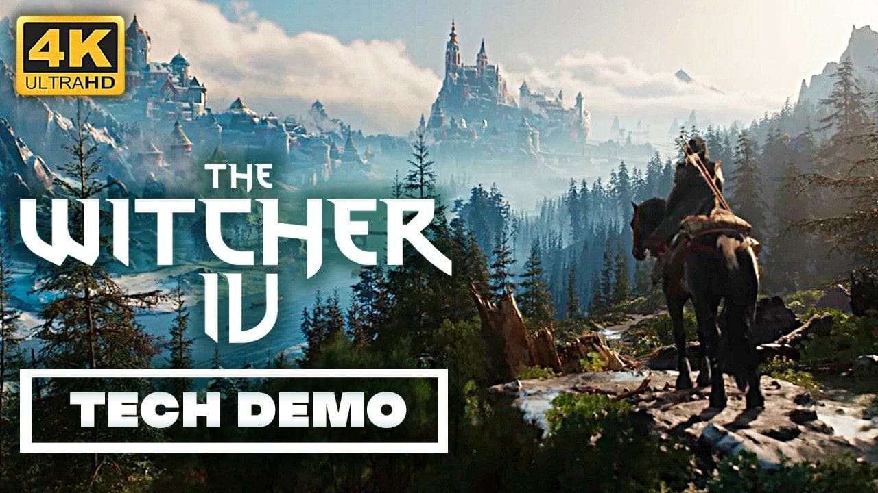 The Witcher 4 Tech Demo PS5 Unreal Engine 5.6 4K 🌟 State of Unreal 2025