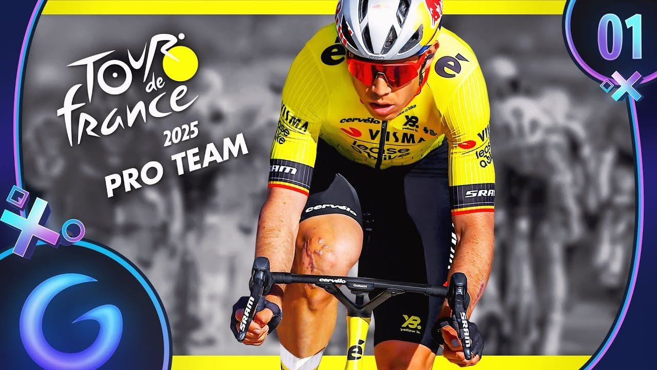 TOUR DE FRANCE 2025 - PRO TEAM FR #1 : Création de l'équipe !