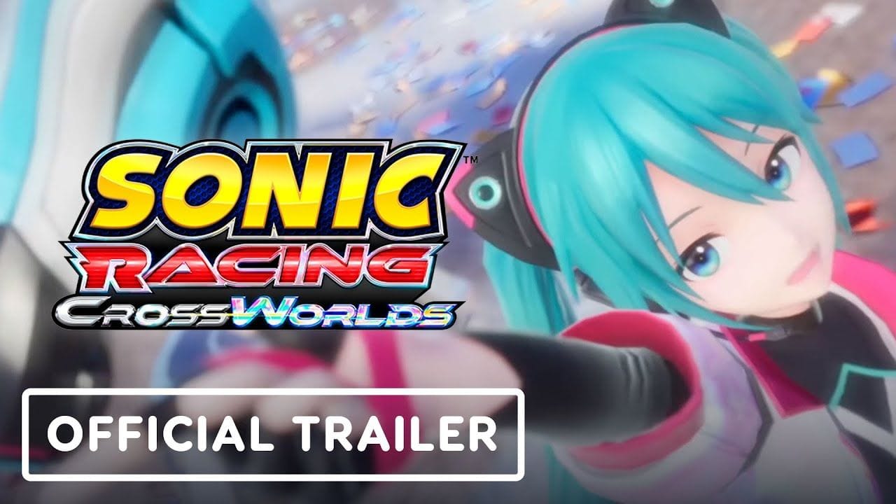 Sonic Racing: CrossWorlds - Official Hatsune Miku, Joker & More Trailer | Summer Game Fest 2025