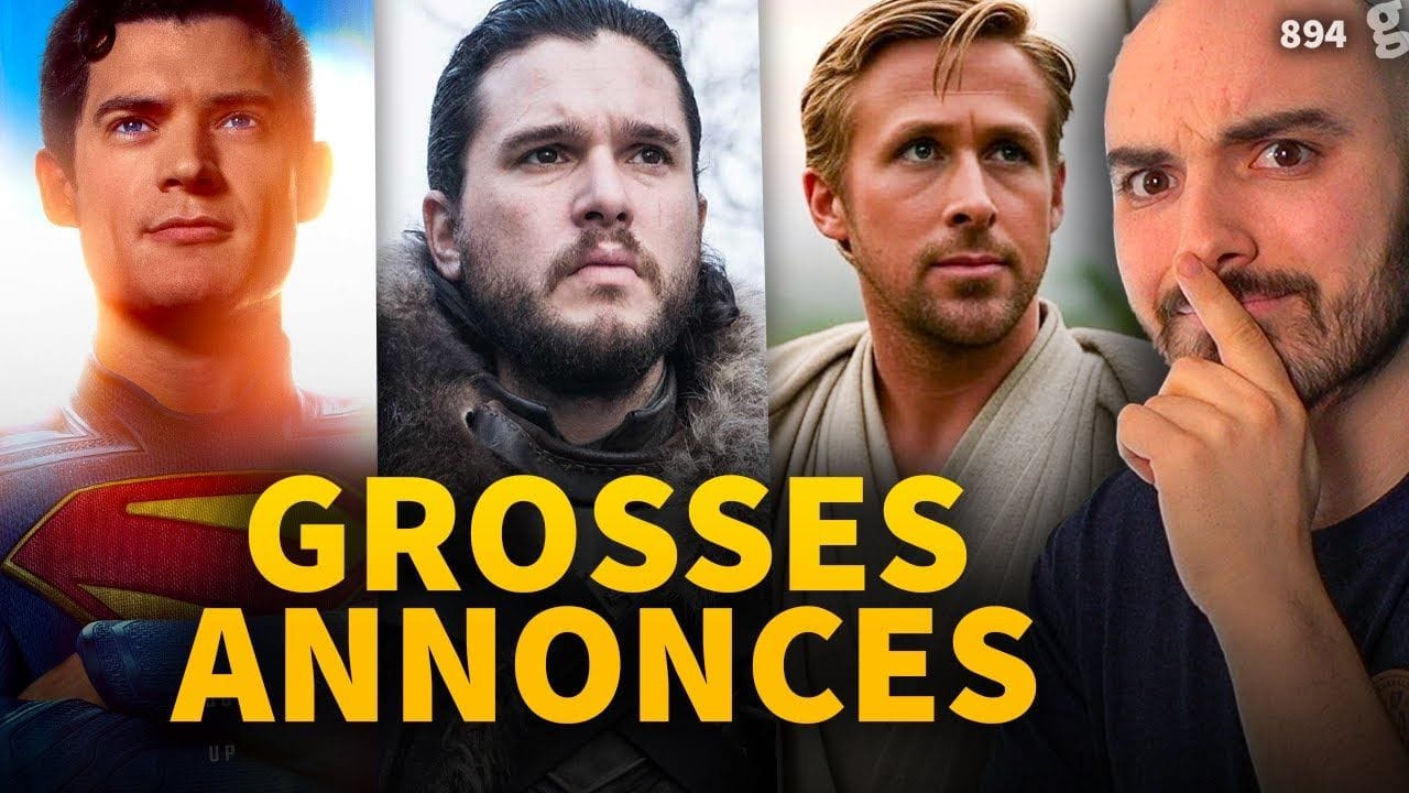 Histoire STAR WARS Starfighter dévoilée ! Durée de SUPERMAN et Nouveau jeu vidéo GAME OF THRONES