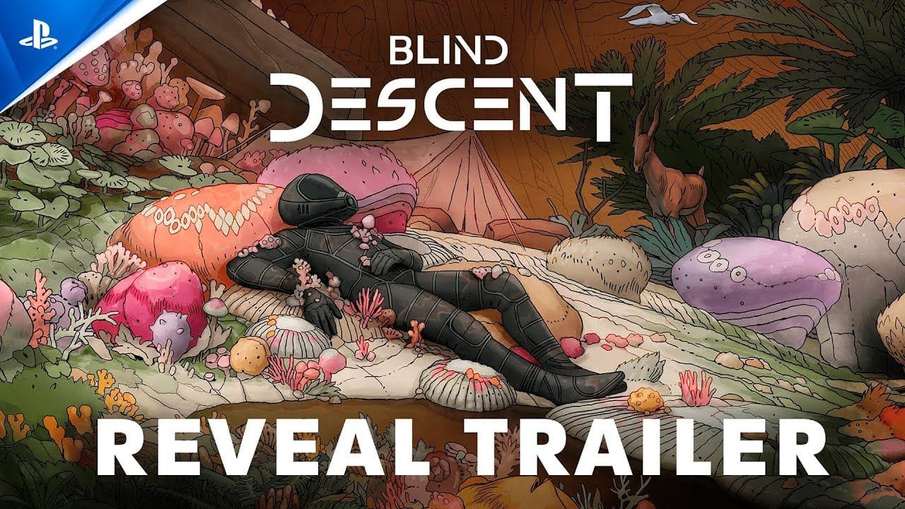 Blind Descent - Reveal trailer | PS5 Games