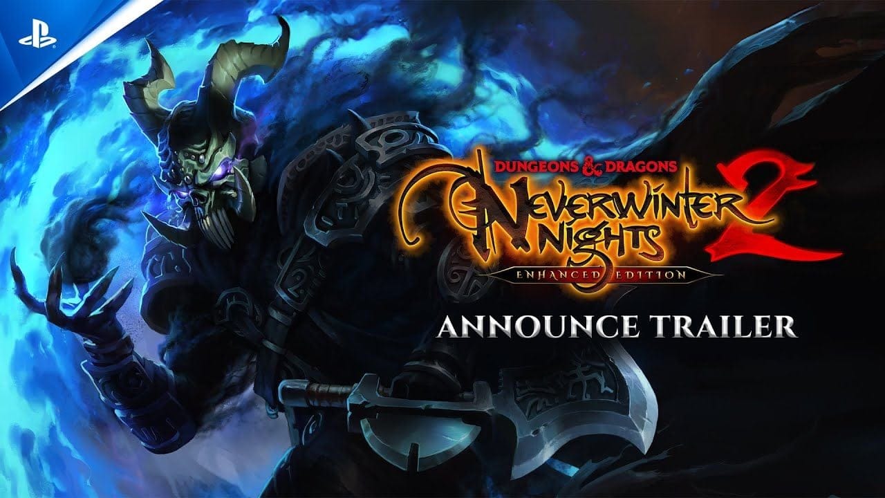 Dungeons & Dragons Neverwinter Nights 2: Enhanced Edition - Announce Trailer | PS5 Games