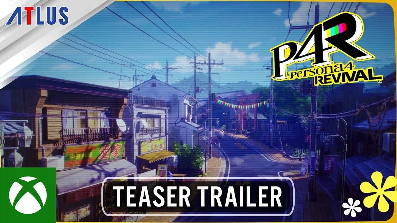 Atlus dévoile son remake de Persona 4 chez Xbox, Persona 4 Revival