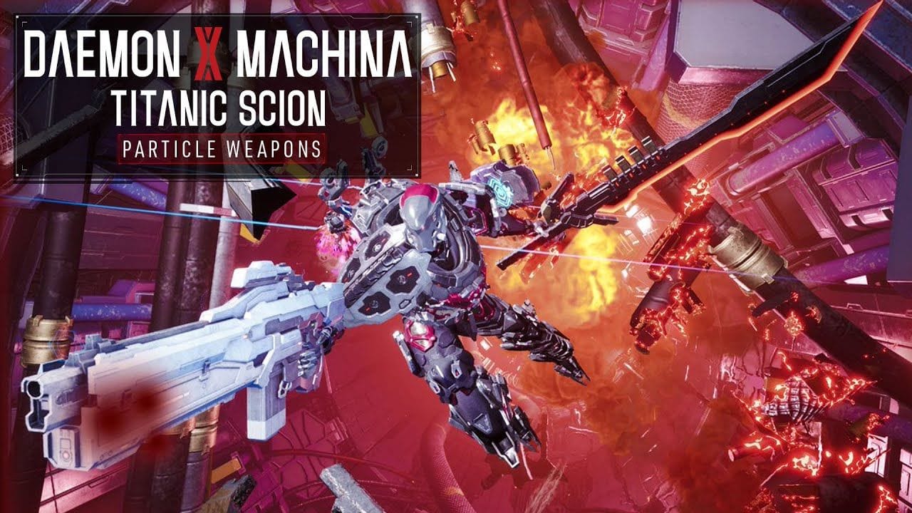 Daemon X Machina: Titanic Scion - Particle Weapons Trailer