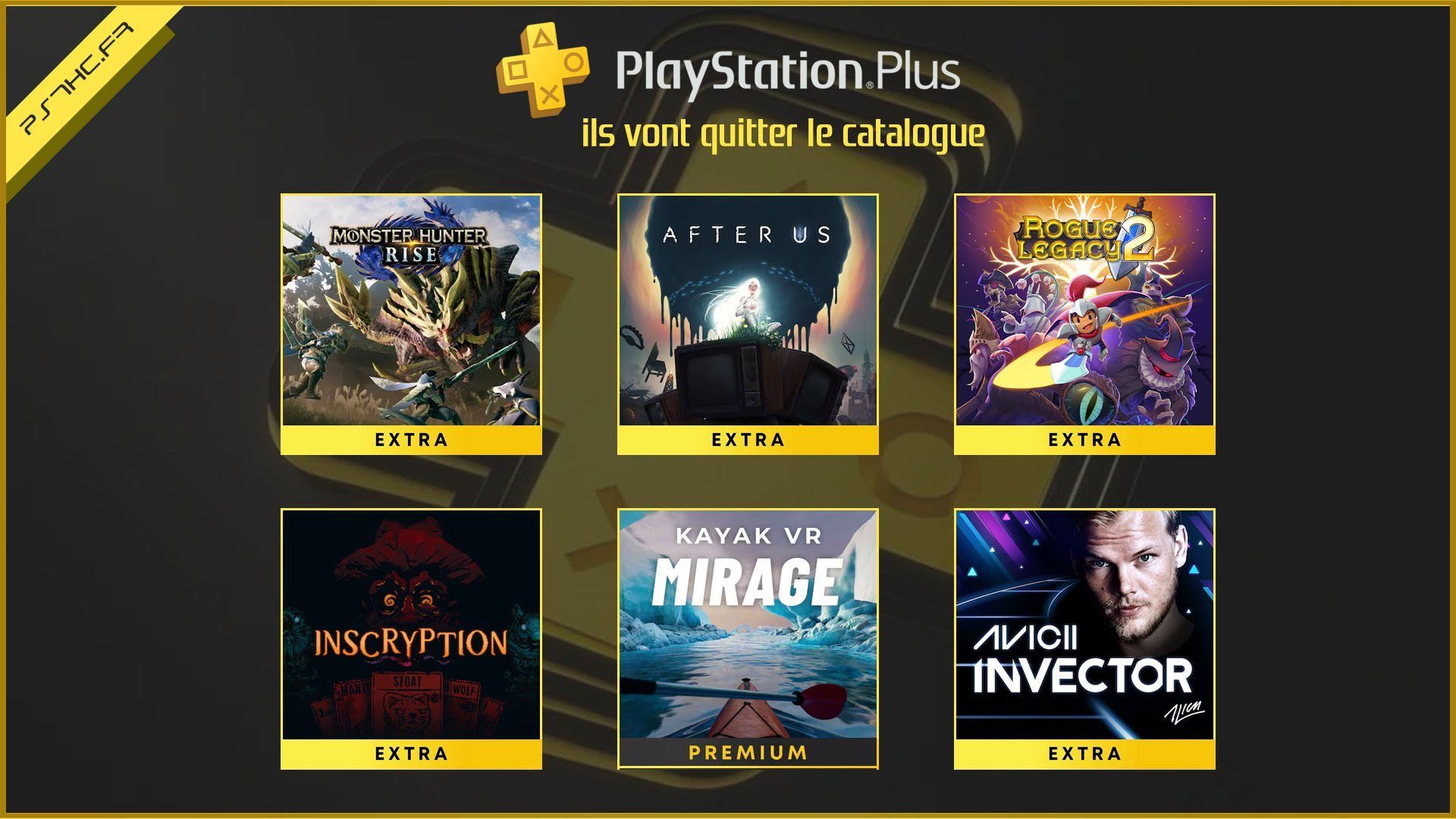 PlayStation Plus: Dites adieu à ces jeux en Juin | News  - PSthc.fr