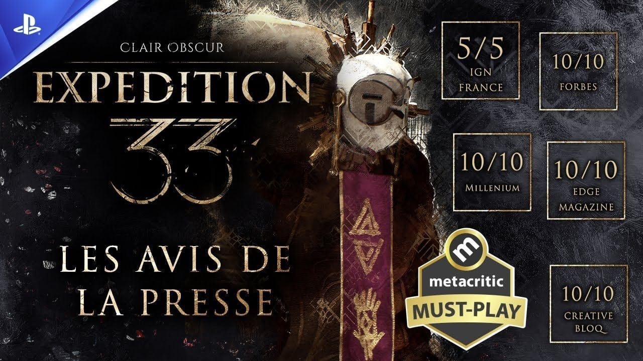 Clair Obscur: Expedition 33 - Les avis de la presse - VF - 4K | PS5