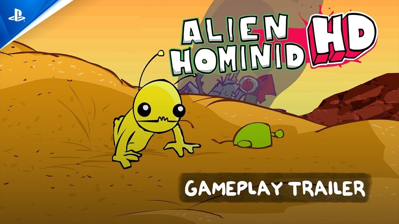 Alien Hominid HD - Launch Trailer | PS5 & PS4 Games