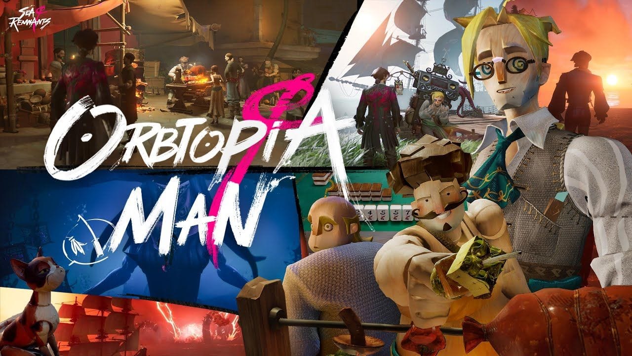 Sea of Remnants | Orbtopia Man - Main City Gameplay Video