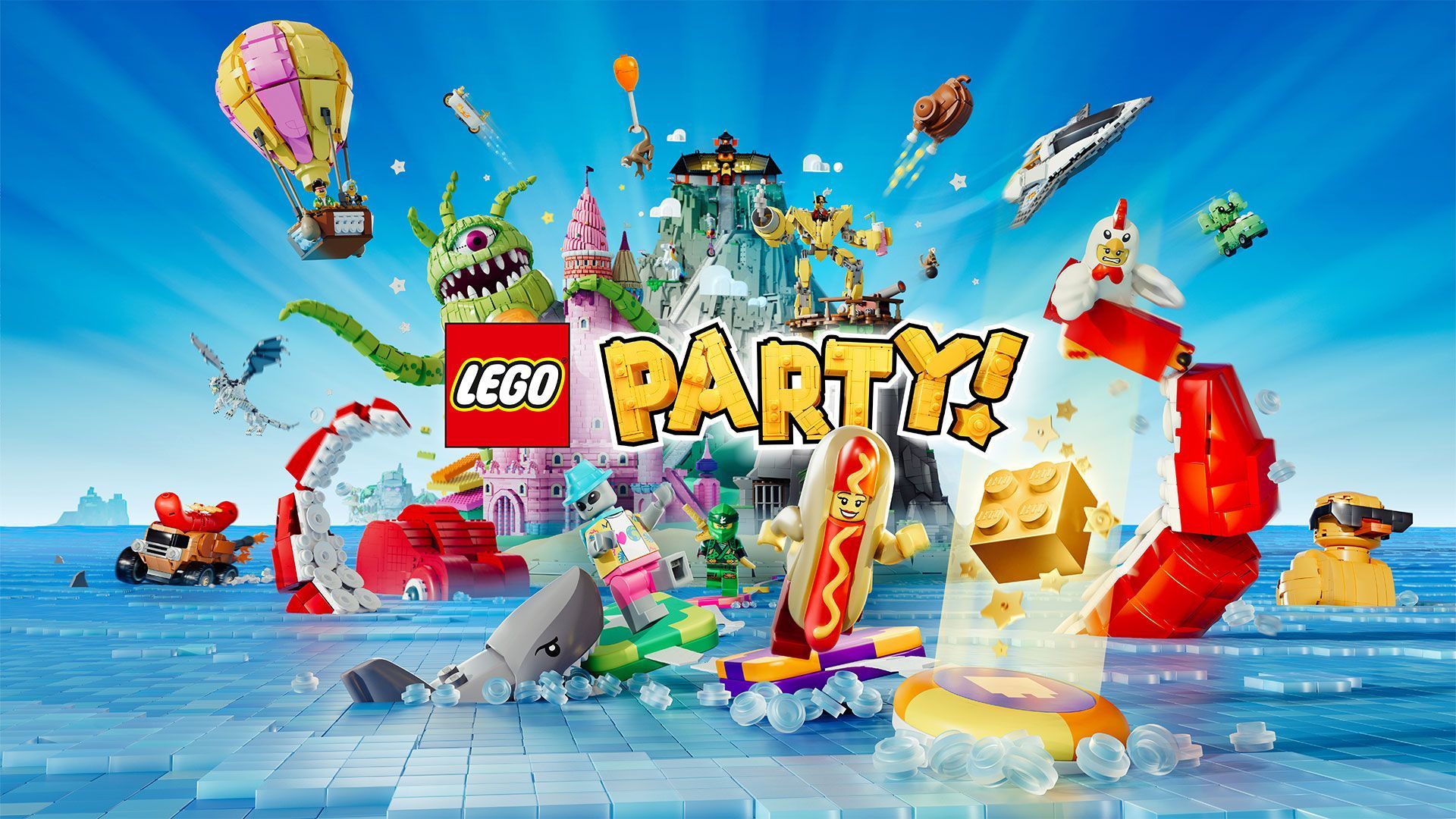 GEEKNPLAY - LEGO Party! - Le party game tout en briques vous invite à faire la fête dès 2025