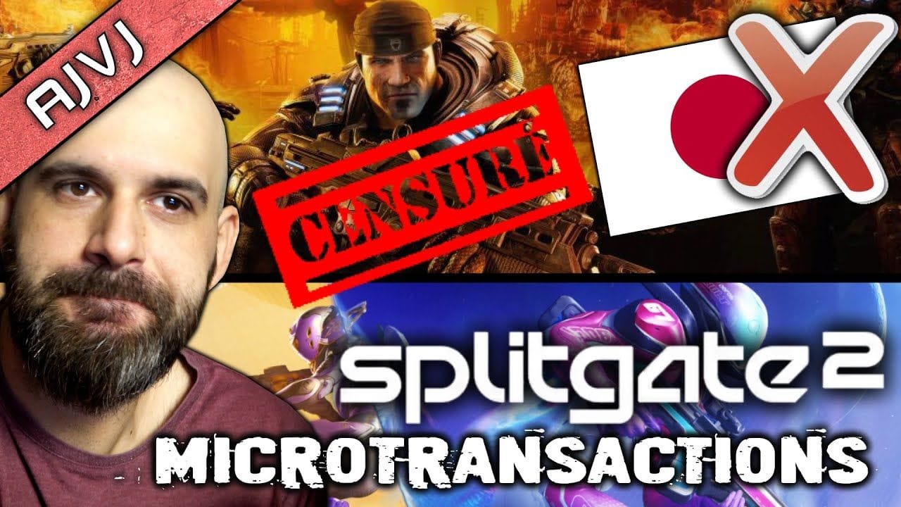 Manette PS5 sur Switch 2  😂 Preview RE9, Gears PS5 interdit au Japon, polémique Micro$ Splitgate 2,.