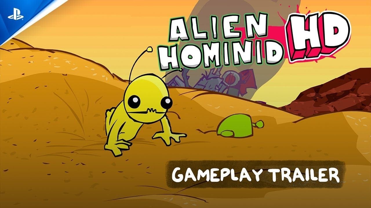 Alien Hominid HD - Launch Trailer | PS5 & PS4 Games