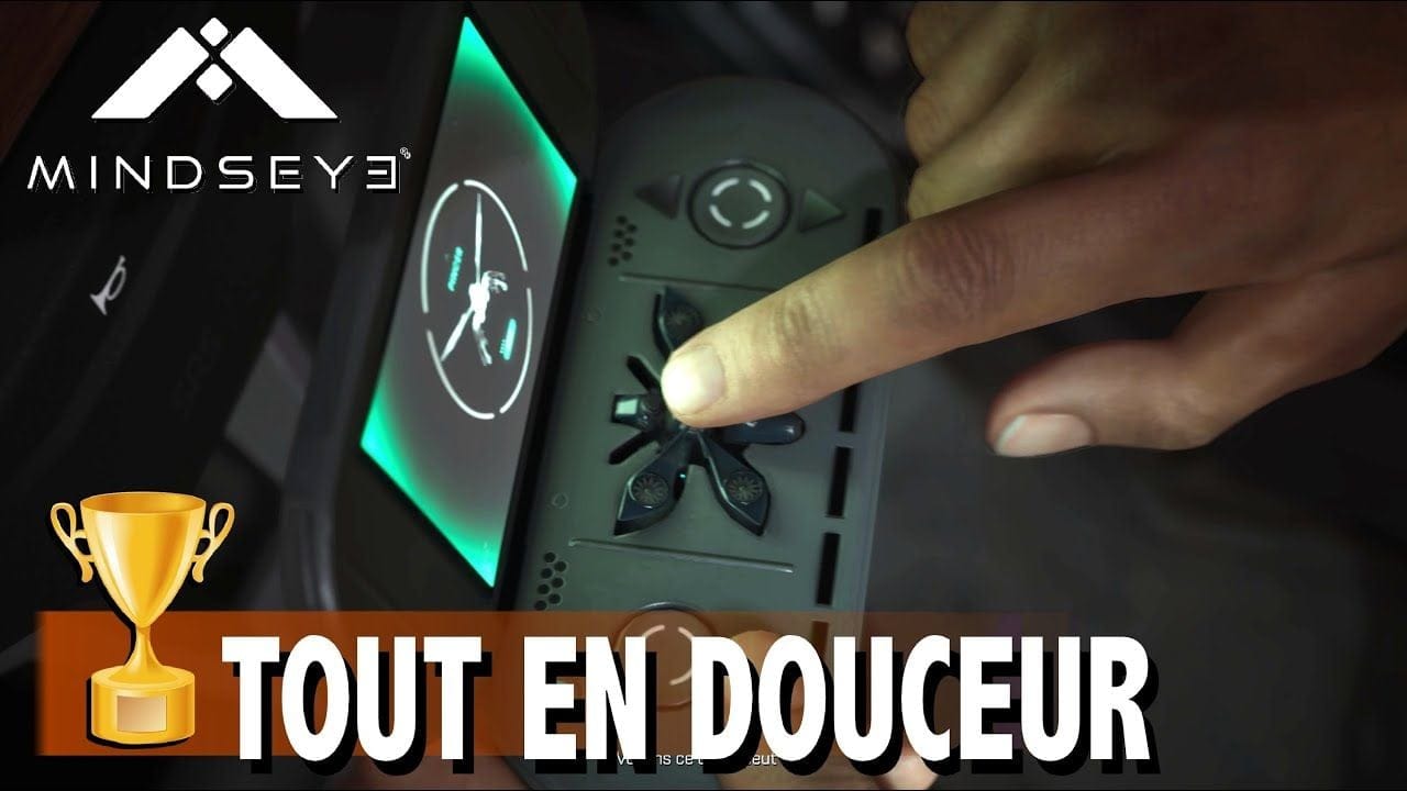 TOUT EN DOUCEUR - DRONE PINCE SANS DÉGAT appartement de Claudia TROPHÉE / SUCCÈS - MINDSEYE
