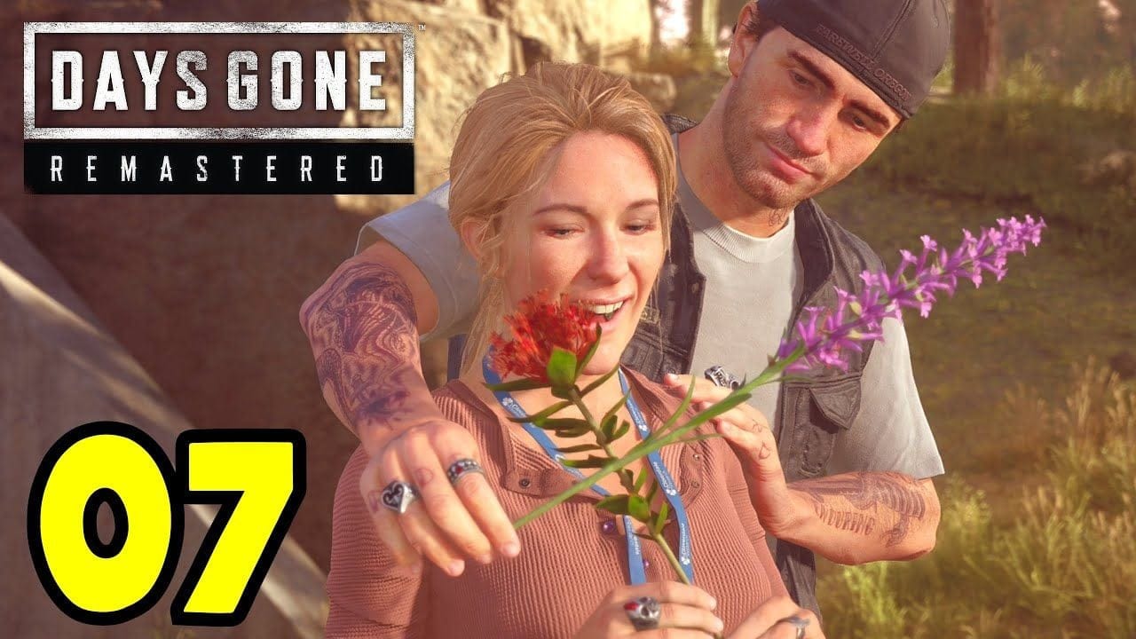 DAYS GONE REMASTERED #7 - Cueillette de Fleurs avec Sarah ! (LET'S PLAY FR)