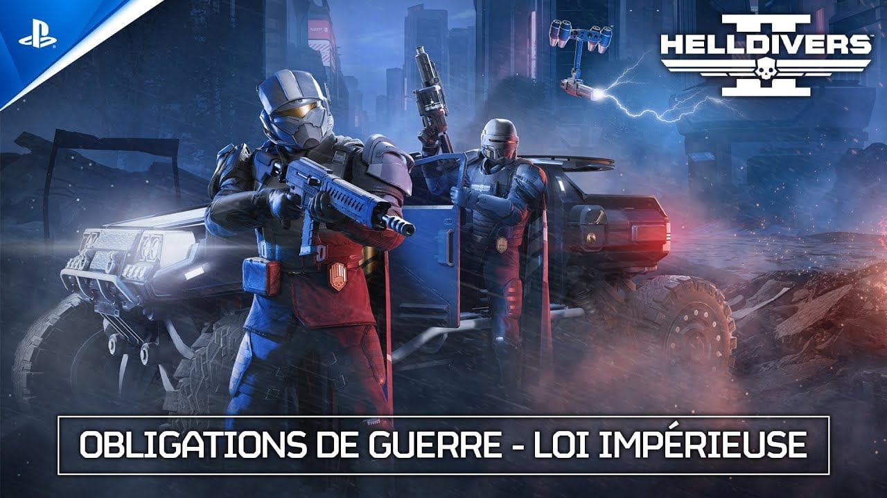 Helldivers 2 - Obligations de guerre premium (Warbond) - Loi impérieuse | PS5, PC