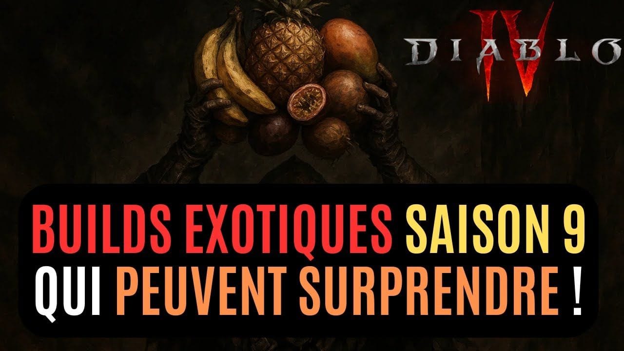 Des Builds Exotiques Pas Si Mauvais Que Ça En Saison 9 Dans Diablo 4 !