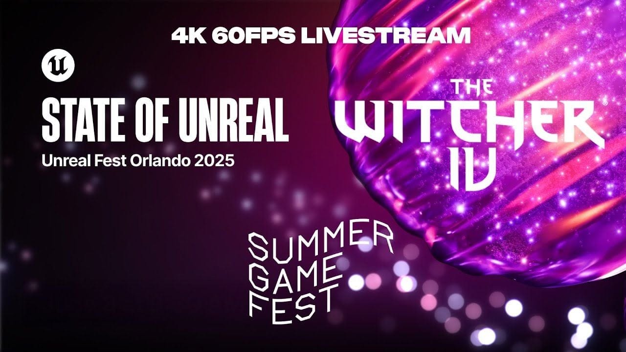 STATE OF UNREAL (4K60FPS): The Witcher IV, Fortnite And More!