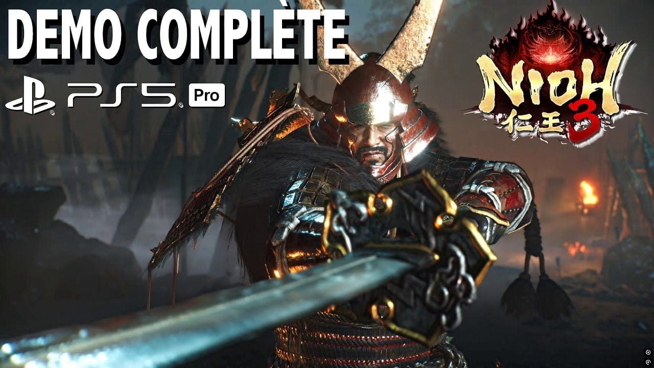 NIOH 3 - DÉCOUVERTE DÉMO COMPLÈTE Du Début à la FIN Boss Fight JAKOTSU-BABA - 4K PS5 Pro