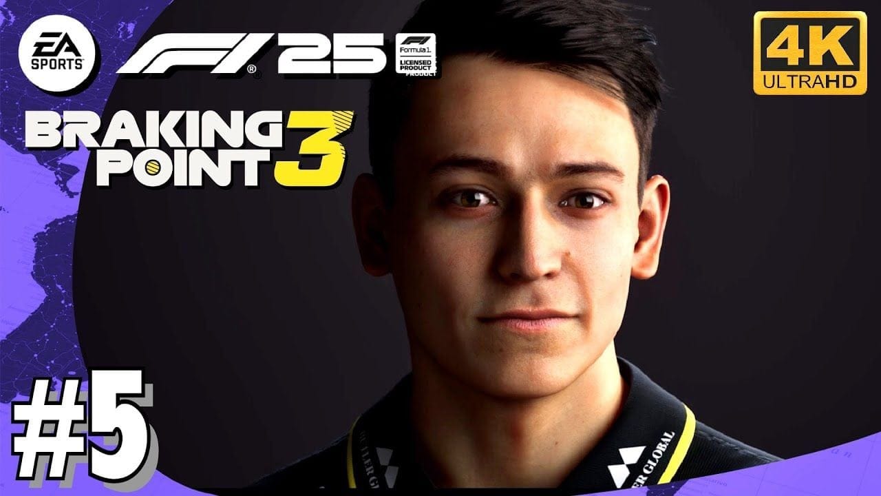 F1 25 POINT DE RUPTURE 3 - CHAPITRE 10 & 11 Espagne & Grande-Bretagne - BRAKING POINT 3 4K 60fps