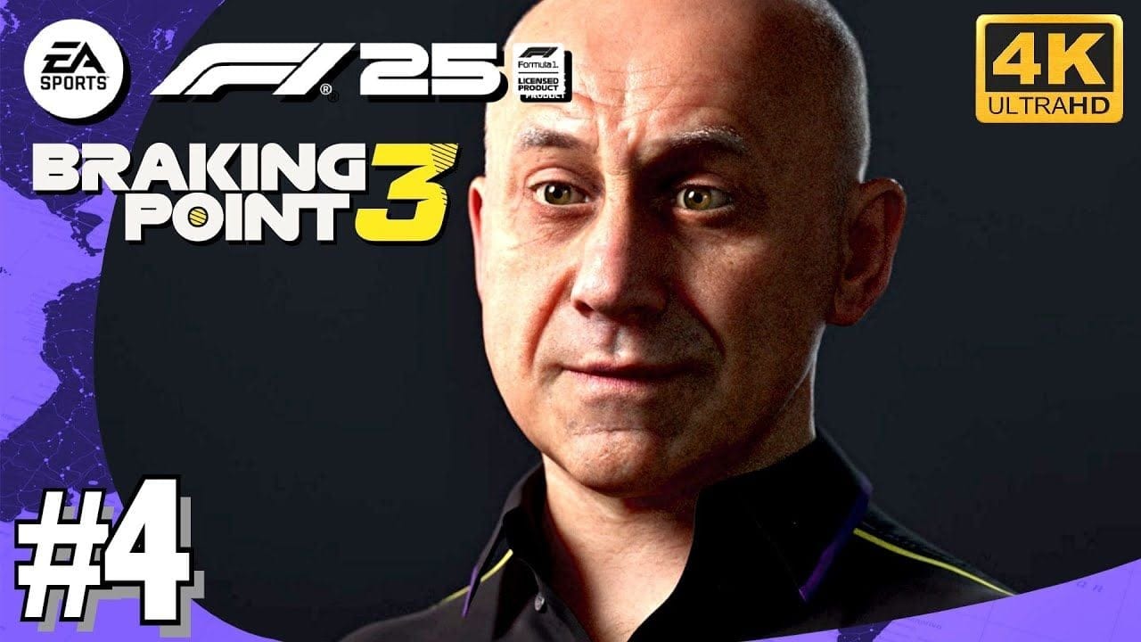 F1 25 POINT DE RUPTURE 3 - CHAPITRE 7 - 8 - 9 Qatar Australie Chine - BRAKING POINT 3 4K Ultra 60fps