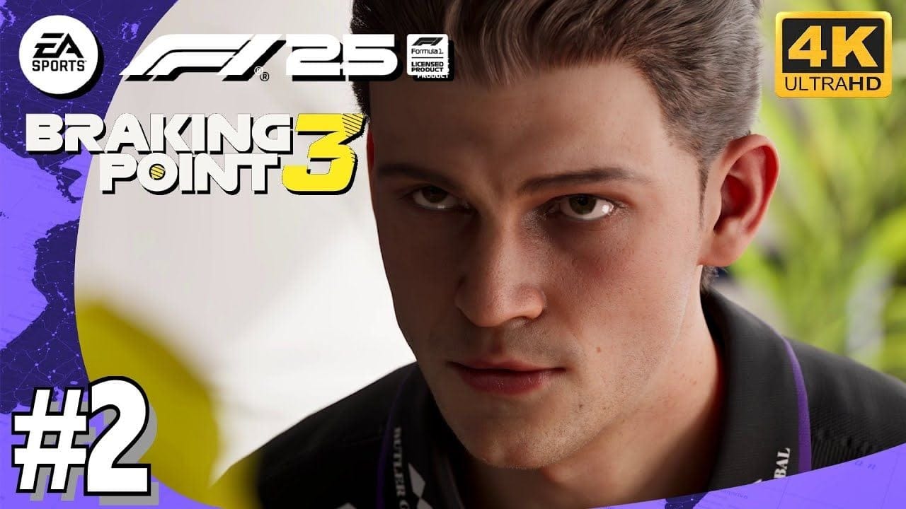 F1 25 POINT DE RUPTURE 3 - CHAPITRE 3 & 4 Belgique & Pays-Bas  - BRAKING POINT 3 4K Ultra 60fps