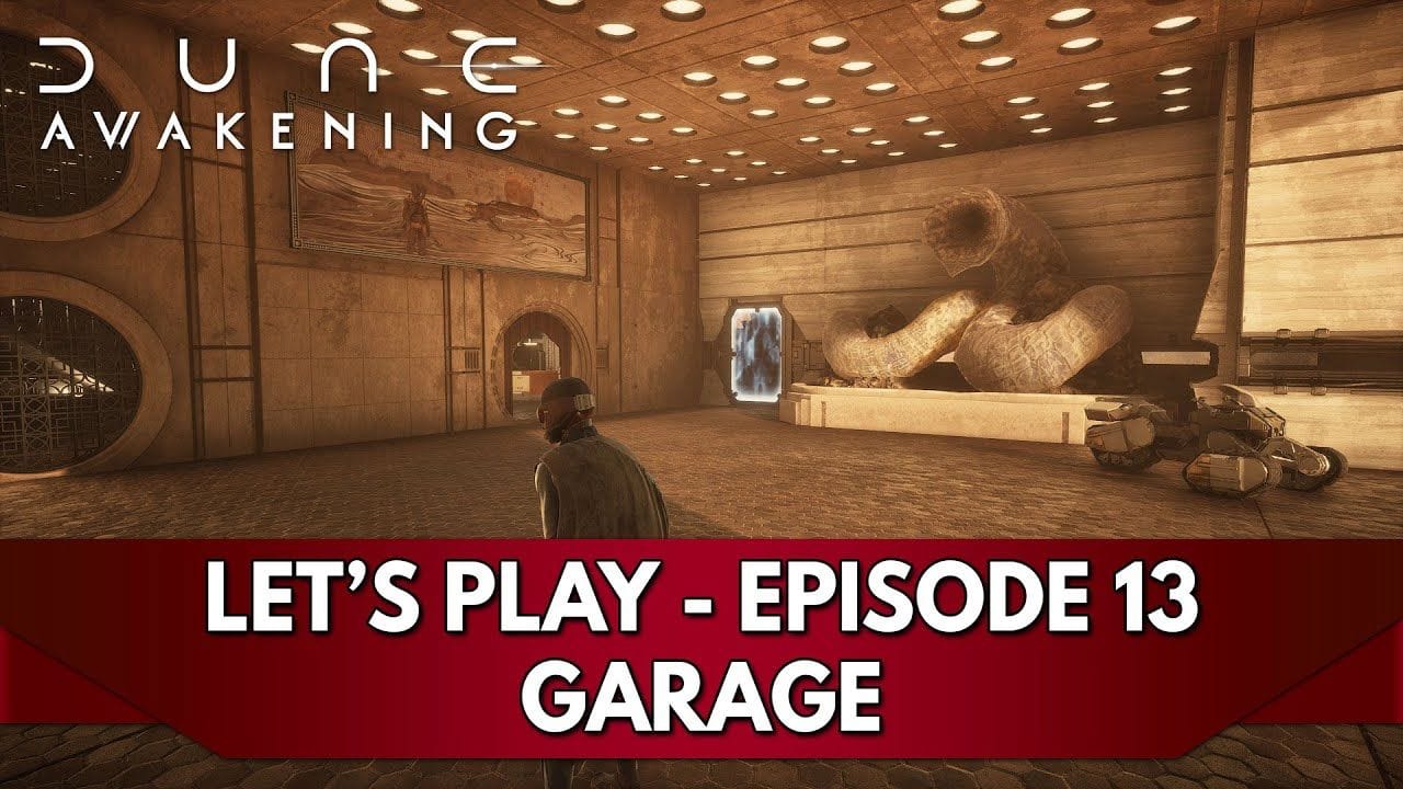 Dune Awakening Gameplay FR : Let's Play - Episode 13, Garage