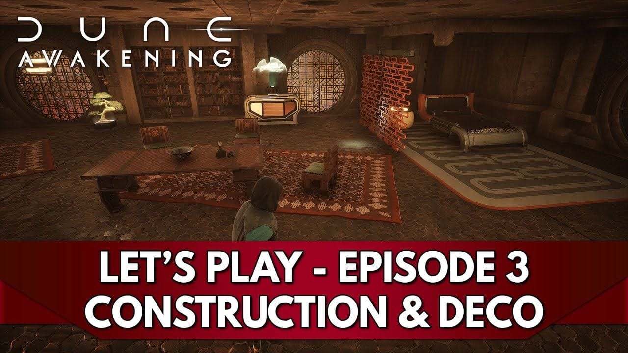 Dune Awakening Gameplay FR : Let's Play - Episode 3, Construction & Déco !