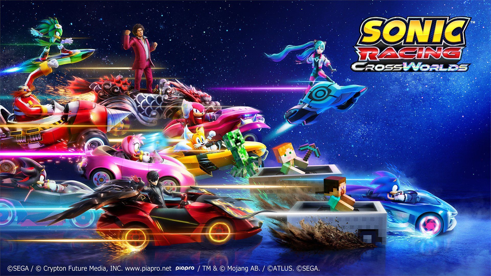 Sonic Racing: Crossworlds compte plus de 500 interactions entre les pilotes