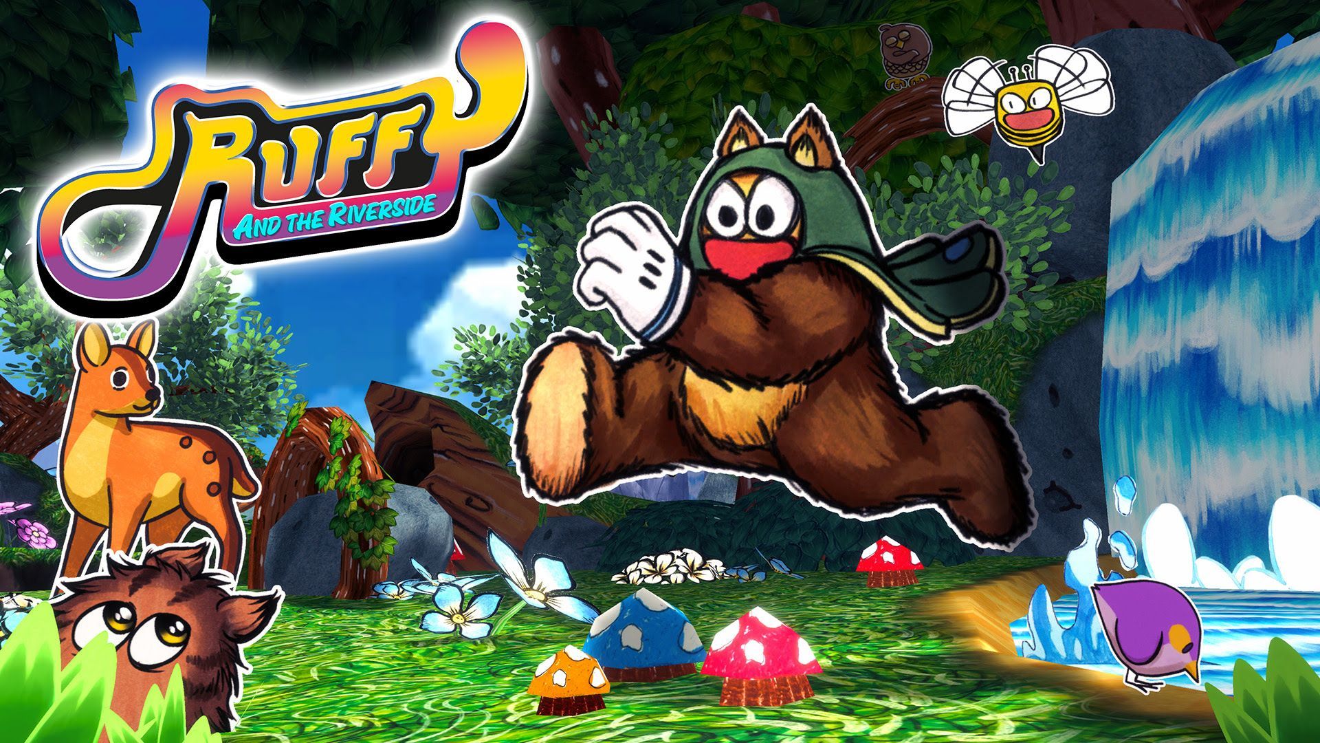 GEEKNPLAY - Ruffy and the Riverside - Plus que 10 jours avant la sortie du platformer indé rétro