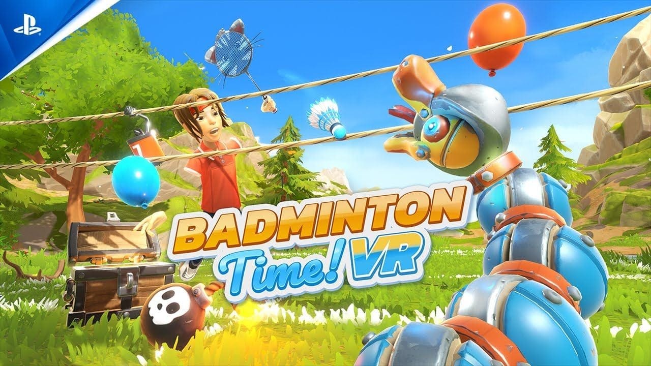 Badminton Time VR - Launch Trailer | PS VR2 Games