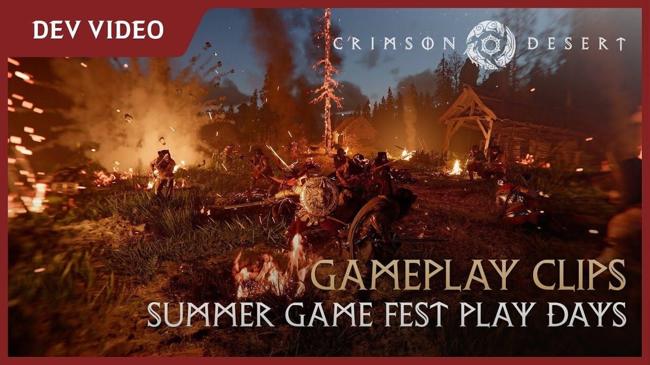 Dev Archives: Gameplay Clips From Summer Game Fest Play Days 2025 | Crimson Desert