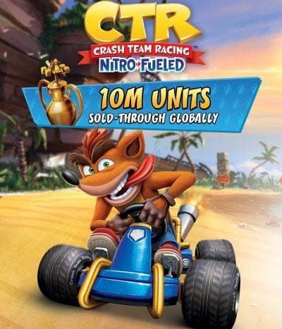 Crash Team Racing Nitro-Fueled est un énorme succès, un nouveau chiffre de ventes dévoilé