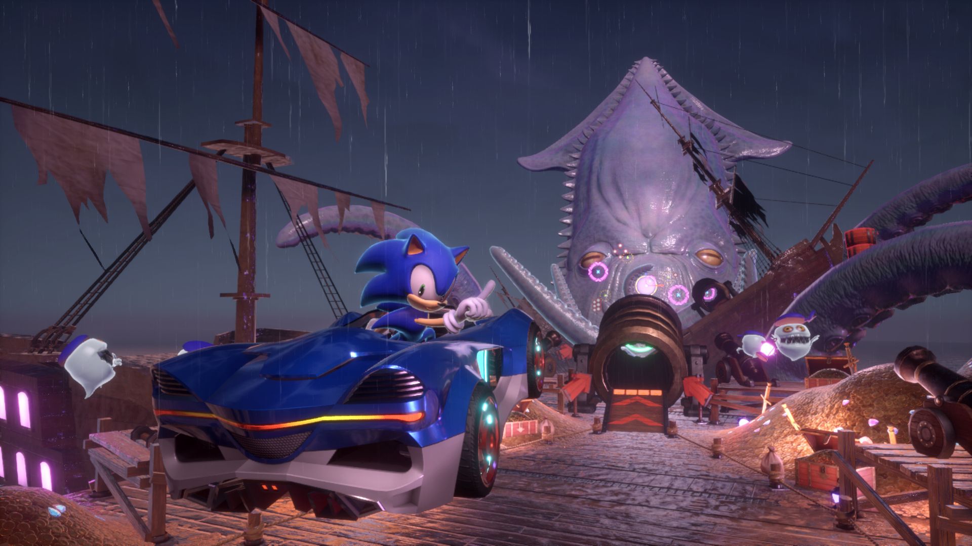L'équipe Sonic explique les différences entre Mario Kart et Sonic Racing