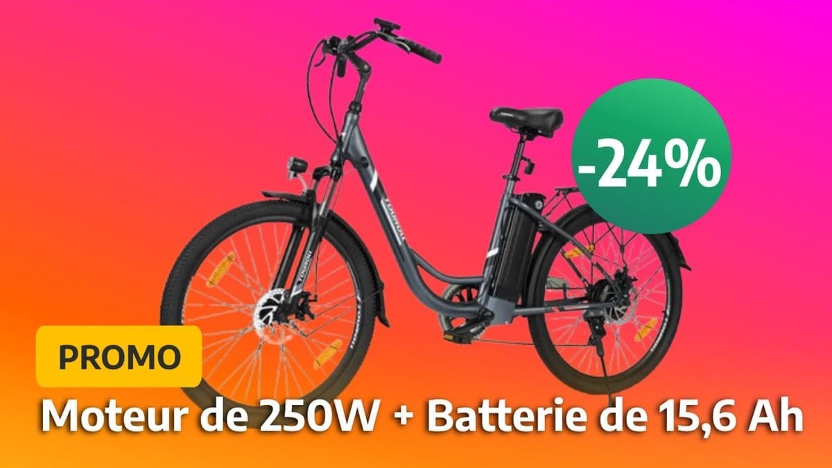 Promo vélo électrique : baisse de prix à 499,99€ digne des soldes pour le Touroll B1 avec ses 90km d'autonomie