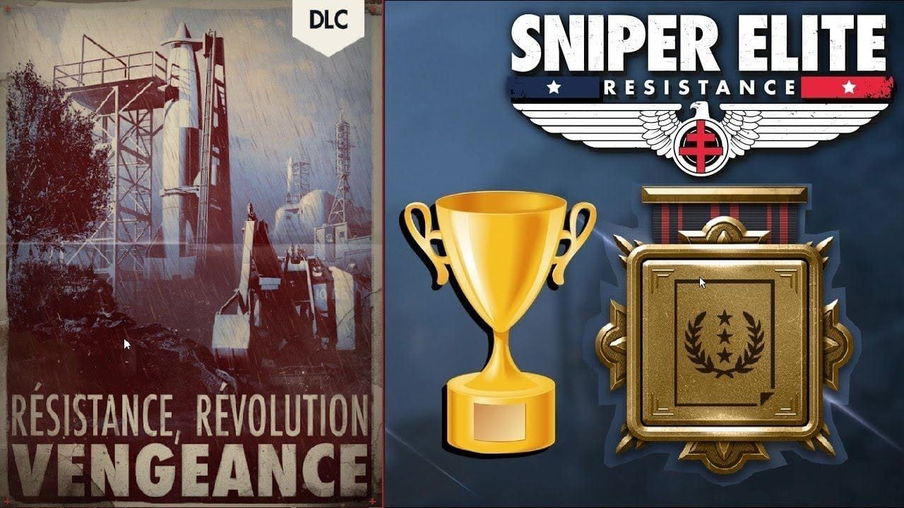 Défi 11 RÉSISTANCE RÉVOLUTION ET VENGEANCE OR & Difficulté Authentique OR - SNIPER ELITE RESISTANCE